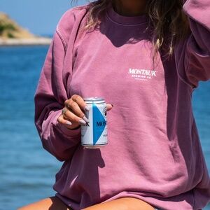 Montauk Brewing Co Vintage Crewneck Sweatshirt